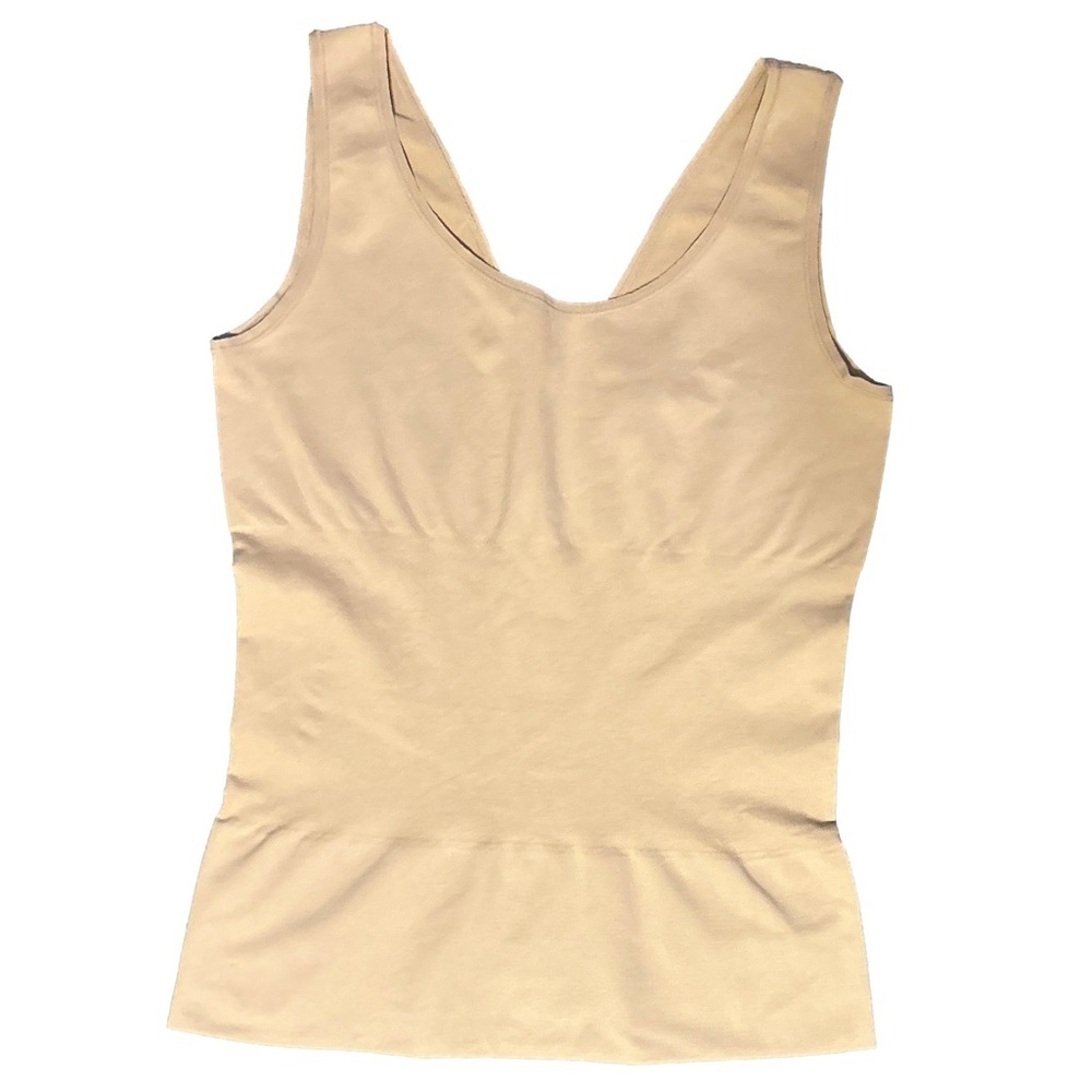 anti. Women's Beige Tank Top size M